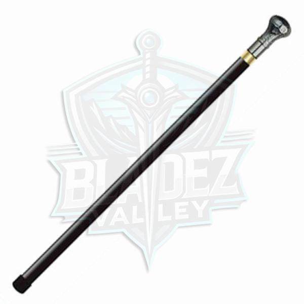 BV-2008 Gray Round Walking Cane Sword - Image 2