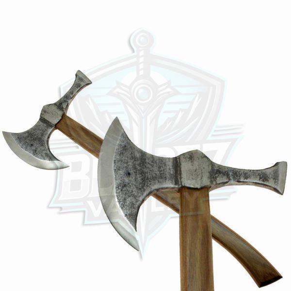 BV 536 Rustic Norse Seafarer Viking Barbarian Antiqued Hammer Head Medieval Batte Axe