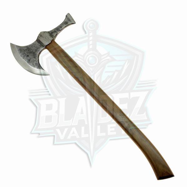 BV 536 Rustic Norse Seafarer Viking Barbarian Antiqued Hammer Head Medieval Batte Axe - Image 2