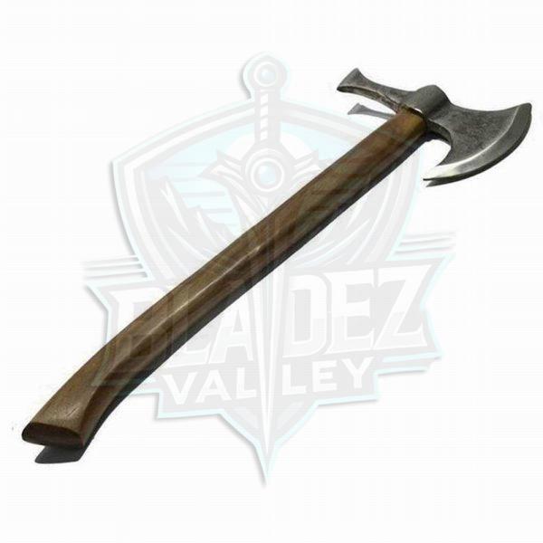 BV 536 Rustic Norse Seafarer Viking Barbarian Antiqued Hammer Head Medieval Batte Axe - Image 3