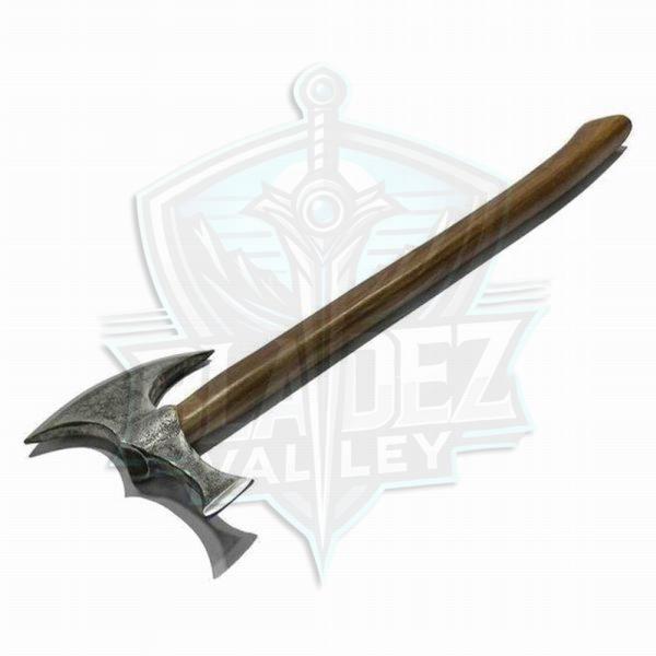 BV 536 Rustic Norse Seafarer Viking Barbarian Antiqued Hammer Head Medieval Batte Axe - Image 5