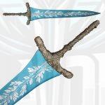 Elden Ring Dark Moon Great Sword Full Metal Moonlight Replica Game Sword